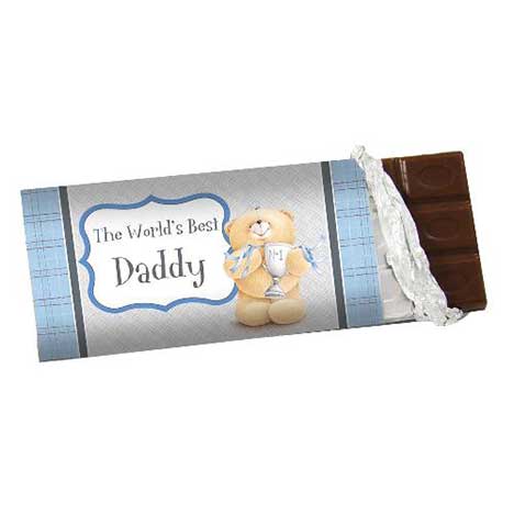 Personalised Forever Friends No1 Trophy 100g Chocolate Bar £6.99